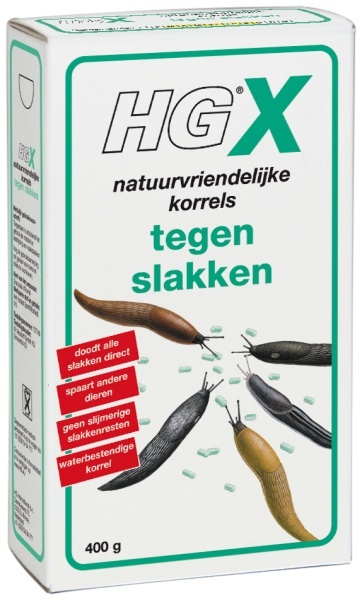 HGX natuurvriendelijke korrels tegen slakken